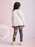 Conjunto Infantil Calça Legging Estampada e Blusa Moleton - Momi (Ref.H5322) - comprar online