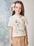 Imagem do Blusa Branca Infantil Manga Curta Carneirinho - Animê (Ref.N3701)