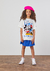 Blusa Infantil Menina de Mangas Curtas DISNEY MICKEY E MINNIE - Animê - loja online