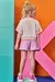 Conjunto de Blusa Boxy Over em Malha Wave e Shorts ROSA - Kukiê -75774 na internet