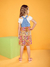 Salopete Infantil JEANS E FLORES - Momi - loja online