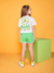 Shorts Infantil Esportivo VERDE BRASIL - Momi - loja online