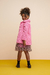 Casaco Infantil Menina em Pelo ROSA - Momi - loja online
