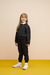 Conjunto Infantil Longo Menina PRETO COM STRASS - Momi - comprar online