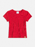 Blusa Infantil Menina Mangas Curtas VERMELHO - Momi - comprar online