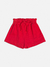 Shorts Infantil Menina em Moletom VERMELHO - Momi - comprar online