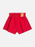 Shorts Infantil Menina em Moletom VERMELHO - Momi na internet