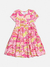 Vestido Infantil de Mangas Curtas LETTERING - Momi - comprar online