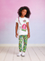 Conjunto Infantil Menina com Legging BOTTONS - Momi - comprar online