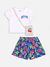 Conjunto Curto Infantil Menina com Shorts e Bolsinha CHERRY - Momi - comprar online