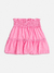 Imagem do Conjunto Infantil Curto Menina com Saia CHIFFON ROSA - Momi