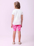 Conjunto Infantil Blusa Coton e Bermuda Ciclista- MOMI- H5675 na internet