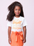 Conjunto Infantil Short/Saia Blusa Mangas Curtas - MOMI H5692 - LB