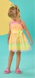 Vestido Infantil Sem Mangas Tule COLORIDO NEON - Mon Sucré - comprar online
