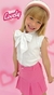Camisa Infantil Menina Off White BARBIE - Infanti na internet