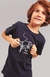 Camiseta Infantil AZUL MARINHO MENINO Com Embalagem para Presente - Bugbee - comprar online