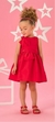 Vestido de Festa Infantil Vermelho Sem Mangas LAÇO - Mon Sucré - comprar online
