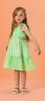 Vestido Infantil de Alças LAISE VERDE - Mon Sucré - comprar online