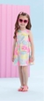 Vestido Infantil Sem Mangas SMILE NEON - Mon Sucré - comprar online