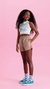 Conjunto Juvenil Menina com Regata e Shorts FEELING - Vanilla Cream - comprar online