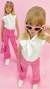 Camisa Infantil Menina Off White BARBIE - Infanti - loja online