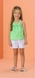 Conjunto Infantil Curto Menina com Bata e Shorts LAISE BORDADO - Mon Sucré - comprar online