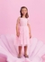 Vestido de Festa Infantil ROSA de Alças e Tule - Petit Cherie na internet