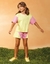 Conjunto Curto Infantil Menina com Shorts RECORTES E CORES - Bugbee - comprar online