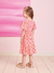 Vestido Infantil Mangas Curtas FLORES - Momi - loja online