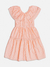 Vestido Infantil com Babado XADREZ NEON - Momi na internet