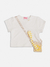 Conjunto Infantil Menina com Saia FLOR AMARELO - Momi - Looks Babilice