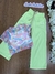 Conjunto Infantil Blusa Cropped Top em Cotton e Calça em Sarja .- Kukie -72662