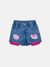 Shorts Jeans Infantil Menina com Bolso Paetê ROSA - Animê - comprar online