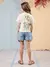 Blusa Infantil Off White Estampa da Minnie Mouse- Animê N4091 na internet