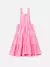 Salopete Infantil de Sarja Neon Rosa-ANIMÊ N4208 - loja online