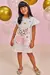 Vestido Infantil em Fly Tech Branco - Kukiê 75536 - comprar online