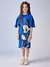 Vestido Azul Infantil Estampa MINIE BEST- DISNEY - Animê - N3627 - comprar online