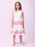 Vestido Infantil em tecido Estampa Floral detalhe Alças - MOMI- H5601 - comprar online