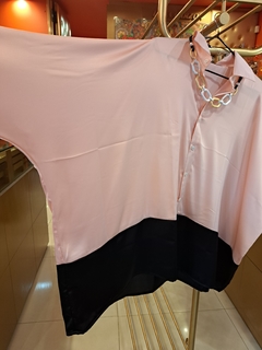 Camisa Rosa nude - Luna Garzón