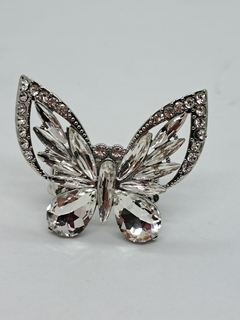Anillo mariposa cristal - comprar online