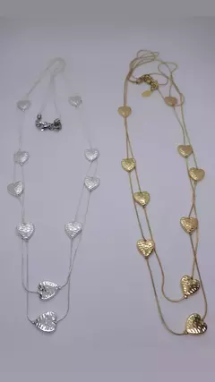 Collar Corazones - comprar online