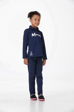 Blusão Moletom Double Feminino Infantil-D4