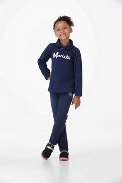 Blusão Moletom Double Feminino Infantil-D4 - comprar online