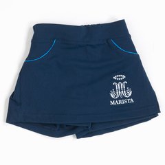 Short Saia Malha Colegial Feminino Infantil-D9