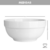 Bowl de Cerámica Blanco Liso - tienda online