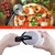 Imagen de Cortador de Pizza Gris Premium con Rueda de Acero Inoxidable