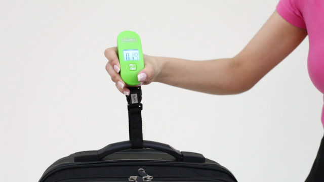 Como pesar las maletas para viajar con balanzas digitales - 2021