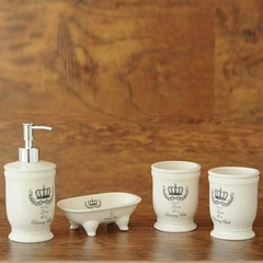 Set de Baño de Ceramica Corona - comprar online