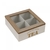 Caja de Té con 4 Divisiones Tea Collection