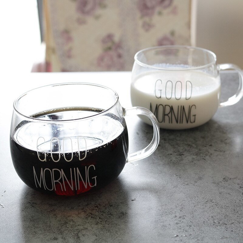  Tazas de café Godinger, vasos de vidrio para té o agua